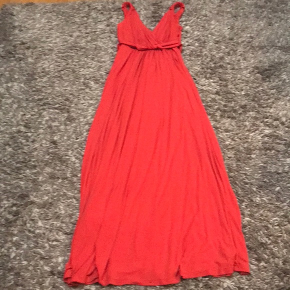 Stunning Calvin Klein Grecian Gown - RED - Picture 2 of 6